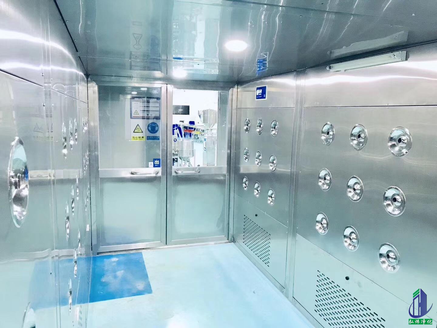 凈化車間施工，風淋室